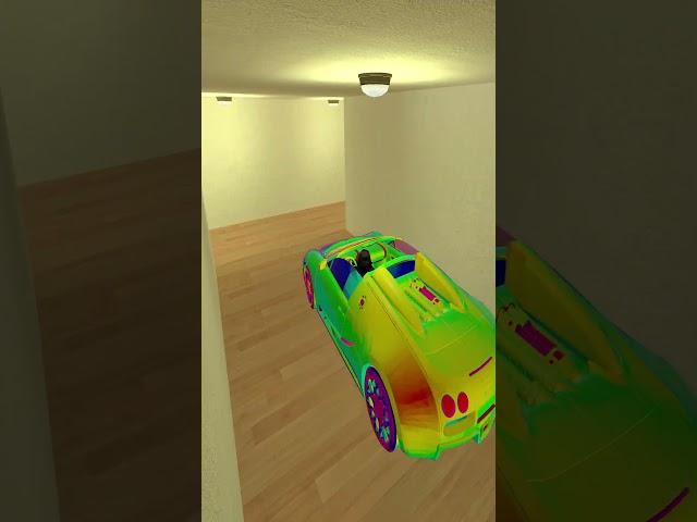 Kuchisake Onna Chasing in Liminal Hotel Nextbot Gmod