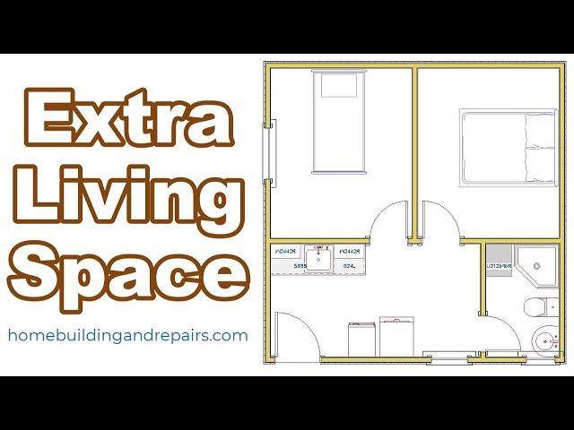 Two Bedroom Garage Conversion Floor Plan Ideas - Creating Extra Living Space At Home