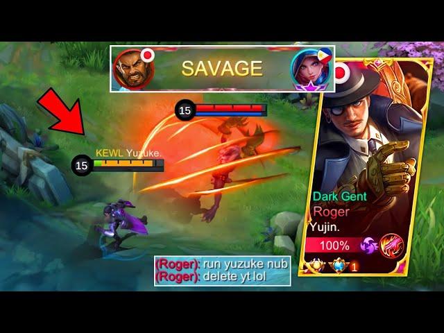 Yuzuke Vs Top 1 Supreme Roger Trashtalker in MCL Final | Lifesteal Hack vs Insane Attack Speed! 