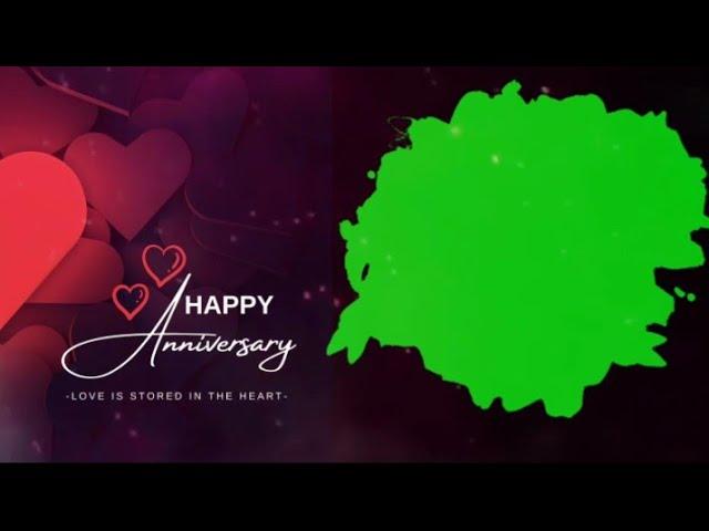 Anniversary video | anniversary green template | Happy anniversary video | Anniversary song video