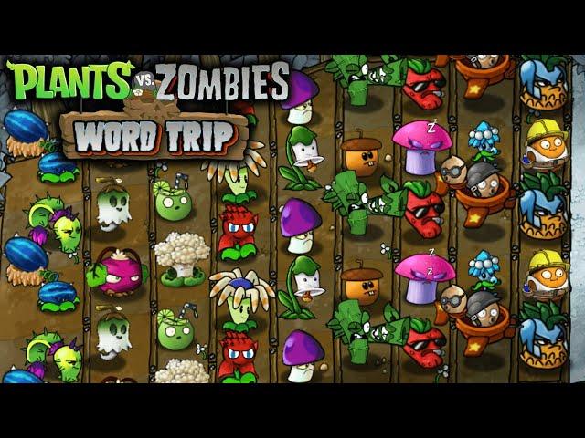 Plants vs Zombies Word Trip | Light Buld, Angel Bean, Bloomerang, Poison Shroom & More | Download