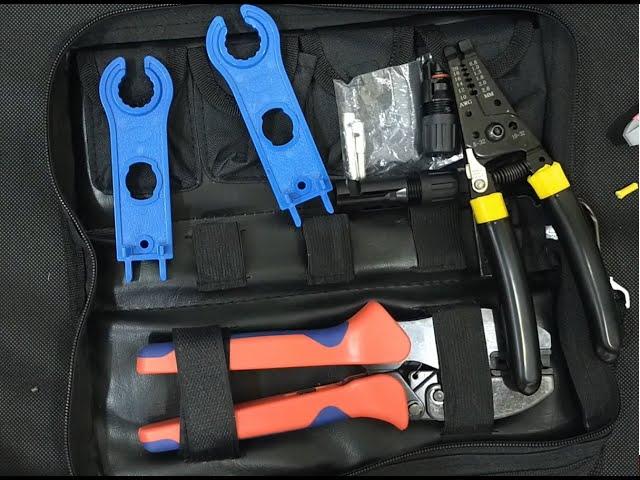 Solar Crimping Tool Set - Unboxing