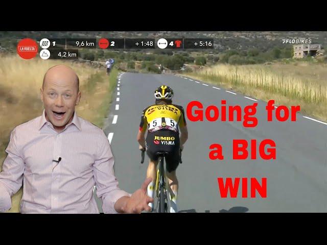 Jumbo Visma ALL IN For Win #3 | Vuelta a España Stage 15 '21 | The Butterfly Effect w/ Chris Horner