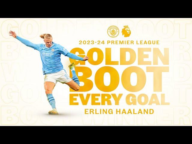 Every Erling Haaland Premier League goal 2023/24 | Golden Boot winner