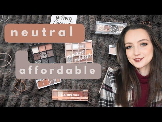 The Best DRUGSTORE Eyeshadow Palettes