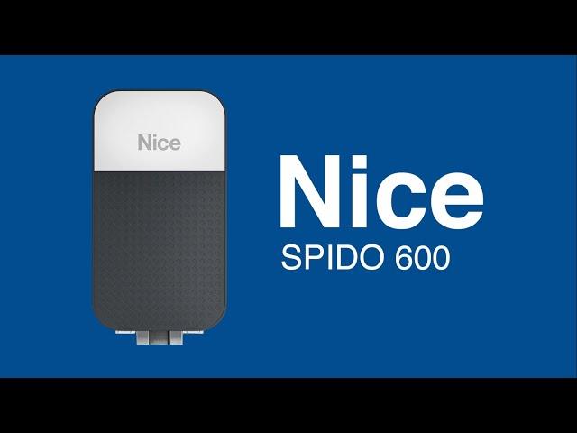 Nice SPIDO600. Настройка, подключение и программирование привода для гаражных секционных ворот.