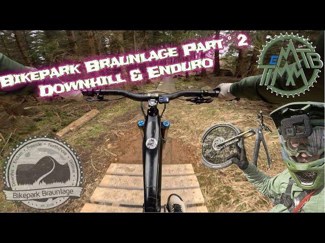 eMTB ️ Bikepark Braunlage Part °2 Downhill & Enduro Line