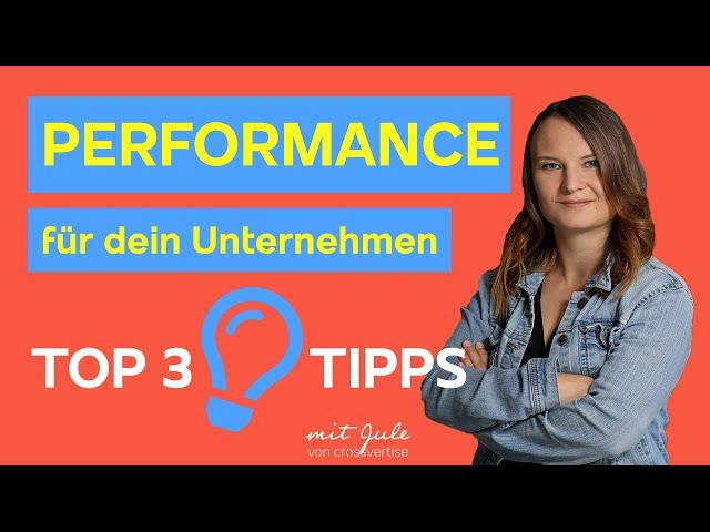 Top 3 Performance-Marketing Maßnahmen | Conversions und Verkäufe steigern