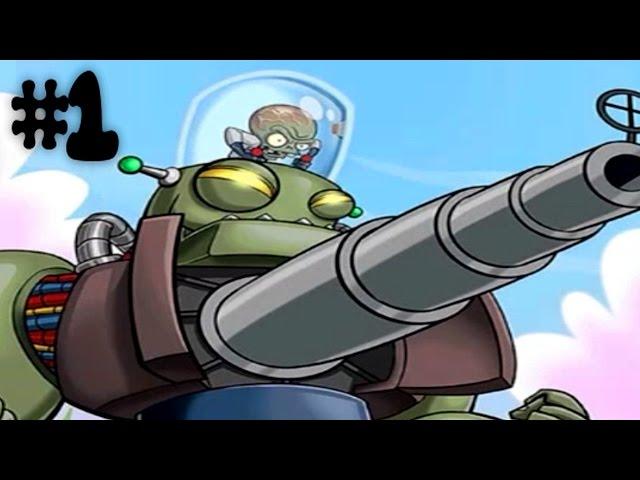 Plants vs. Zombies Heroes Gameplay Walkthrough Part 1 - Zomboss!