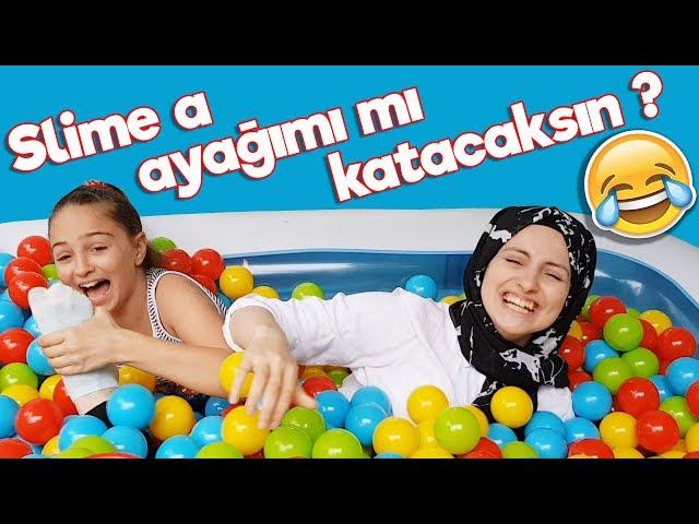 Havuzdan Ne Çıkarsa SÜRPRİZ SLİME - Top havuzundan neler çıktı , çok komik bir video oldu 