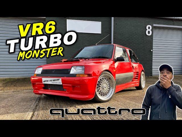 THE *QUATTRO 4WD* VR6 TURBO RENAULT 5 FROM HELL..