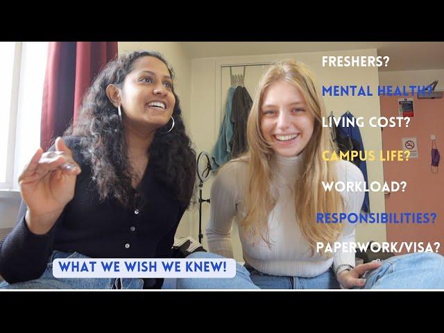 Answering all your questions about our First Year at Uni! (Freshers, mental health & much more)!