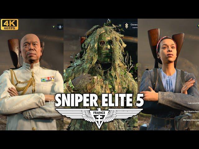 All Outfits SNIPER ELITE 5 All Skins | Sniper Elite 5 All Outfits (Campaign, Multiplayer, Invasion)