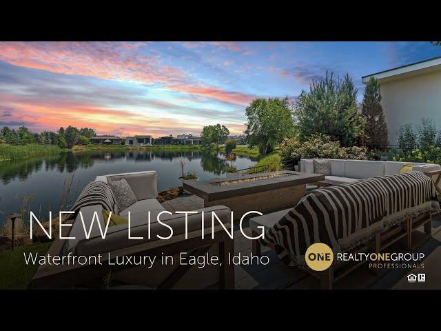 Waterfront Luxury Home For Sale | Eagle, Idaho