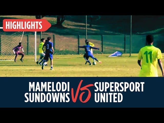 Football - Mamelodi Sundowns vs Supersport United - Gauteng Development League - 15 June 2025