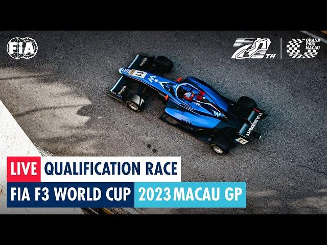 REPLAY | Qualification Race | FIA F3 World Cup | Macau GP 2023