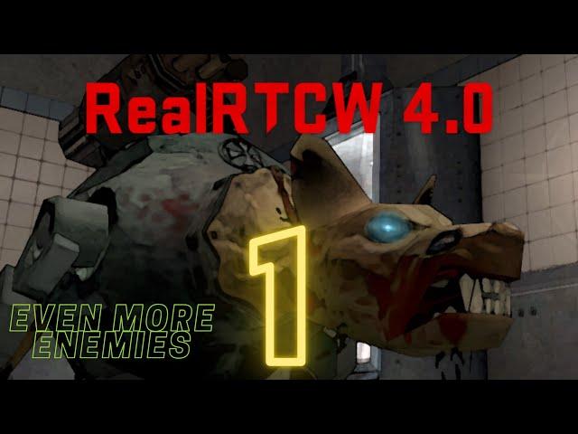 RealRTCW 4.0  // Even More Enemies // Mission 1 (Ominous Rumors)