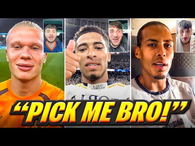 11x Footballers Decide My Team!