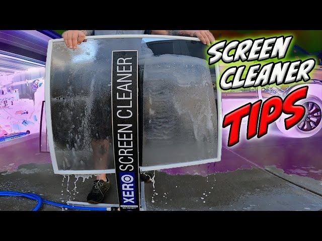 SCREEN CLEANER TIPS | WINDOW CLEANING TOOLS