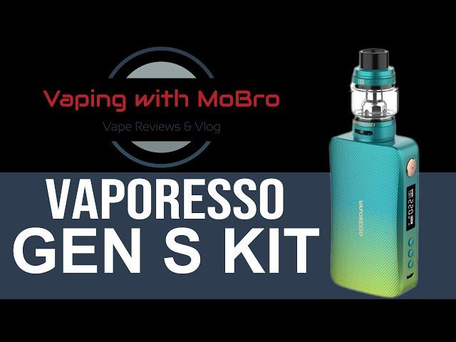 Vaporesso - "Gen S Kit" Review | Vaping with MoBro