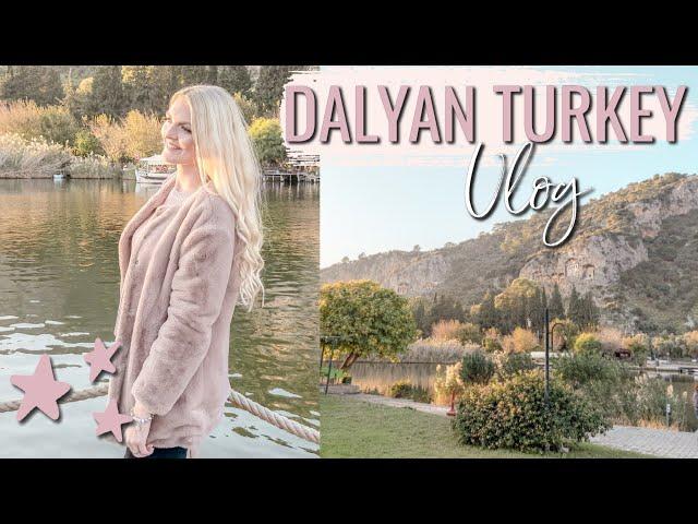 DALYAN TURKEY VLOG  KAUNOS TOMBS & NATURE | My Pretty Everything