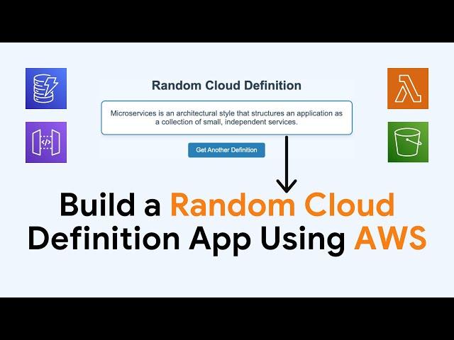 AWS Project: Building a Random Cloud Definition App on AWS | Step by Step Tutorial