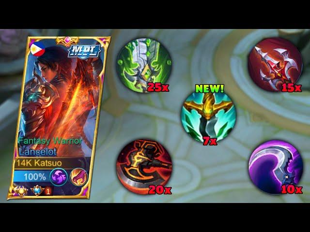 LANCELOT BRUTAL DAMAGE BUILD!!! INSTANT DELETE  (You must try!!)
