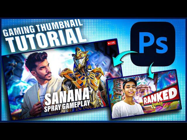 Level Up Your Game: Photoshop Hacks for Killer Thumbnails Ft. @SnaxGaming