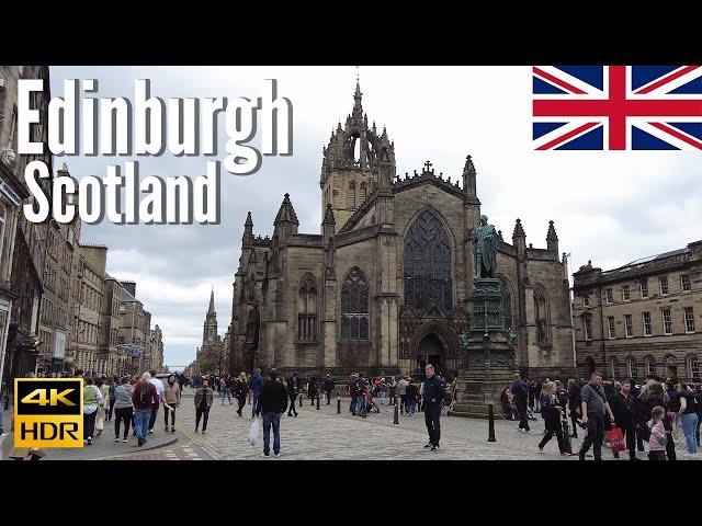 Edinburgh, Scotland  - Old Town - 4K Walking Tour in 2022