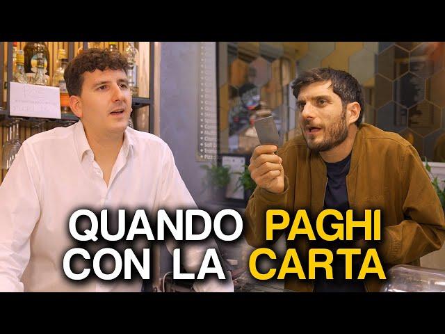 QUANDO PAGHI CON LA CARTA