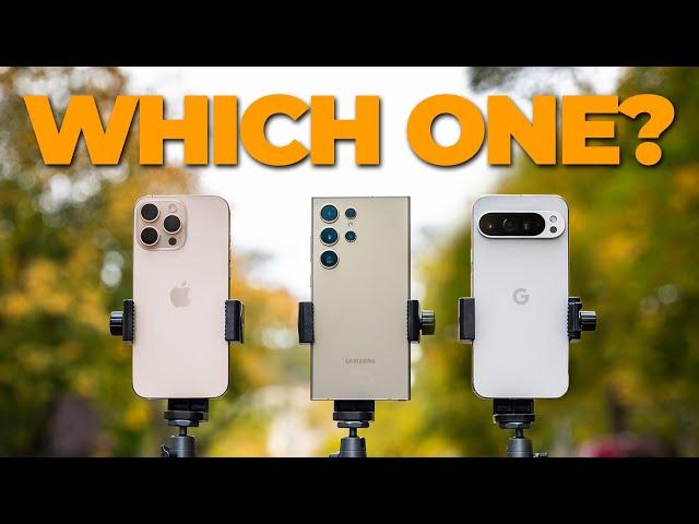 iPhone 16 Pro Max vs Pixel 9 Pro XL vs Galaxy S24 Ultra! UNEXPECTED Camera Comparison!