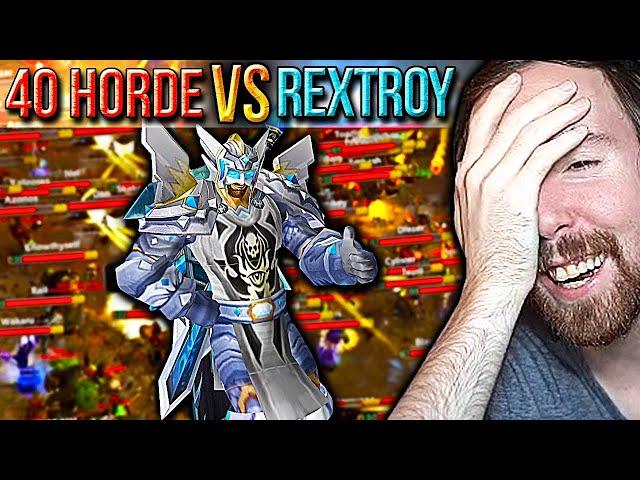 Asmongold Reacts to Rextroy Becoming a WoW RAID BOSS & Invading Orgrimmar