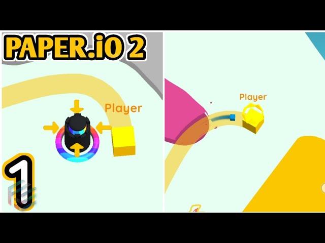 Paper io 2 Gameplay Part 1, Android iOS - Filga