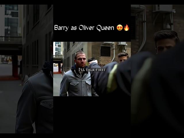 Barry as The Green Arrow  #theflash #shorts