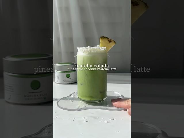 Matcha Colada | Fun Cinco de Mayo drink recipe!