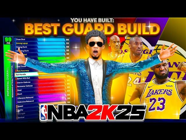 BEST GUARD BUILD IN NBA 2K25! THIS 4-WAY MVP BUILD is a DEMIGOD! BEST GAME BREAKING BUILD NBA 2K25