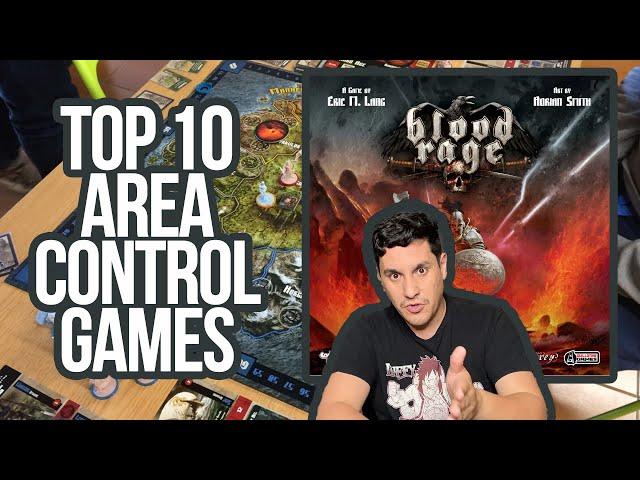 Top 10 Area Control Board Games 2024 | Area Majority | Control It All!