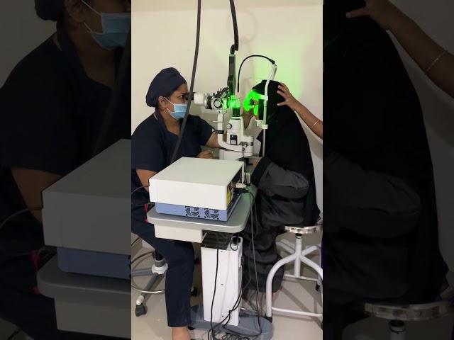 Retinal Laser Surgery/ Barrage laser in 2 minutes!