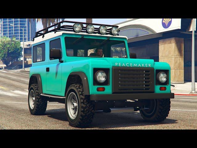 The Land Rover Defender finally comes to GTA