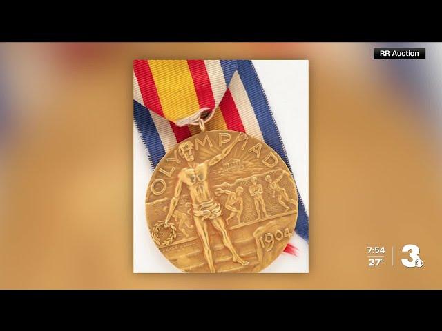 1904 Olympic gold medal to be auctioned off