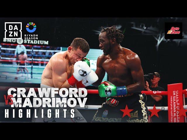 FOUR DIVISION CHAMP | Riyadh Season Card: Terence Crawford vs. Israil Madrimov Fight Highlights