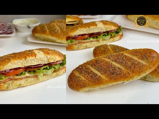 The Best Ultra Soft Sandwich Breads "SUBWAY STYLE"! Easy Recipe!