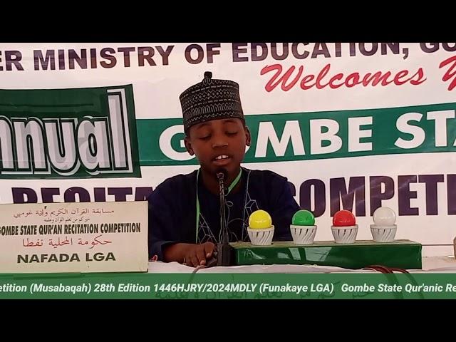  Gombe State Qur'anic Recitation Competition (MUSABAQAH) 1446/2024