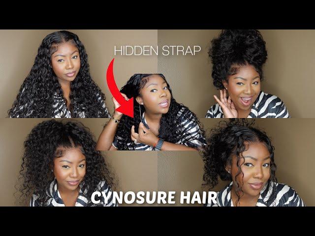 WOW!!! 26" Hidden Strap 360 Water Wig | 3 Easy Styles | ft. CYNOSURE HAIR