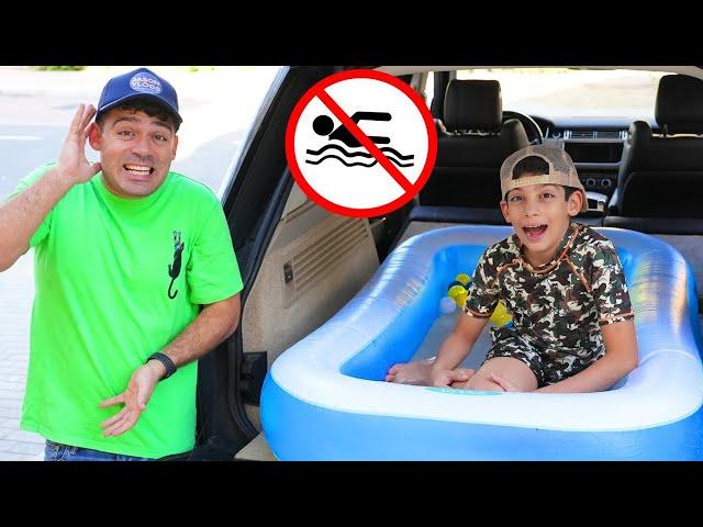 Jason Rules of Behavior and Safety in the Car and Pool