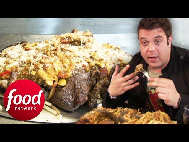 Can Adam Complete this 6 Sirloin Steak Challenge?! | Man v Food