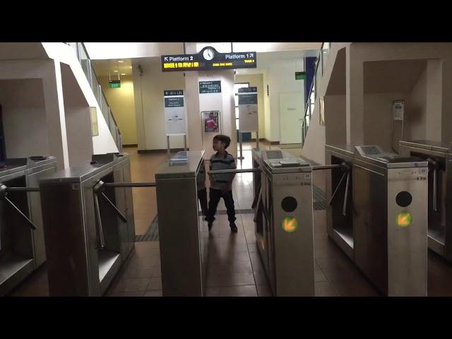 Swing gate at Choa Chu Kang LRT Singapore