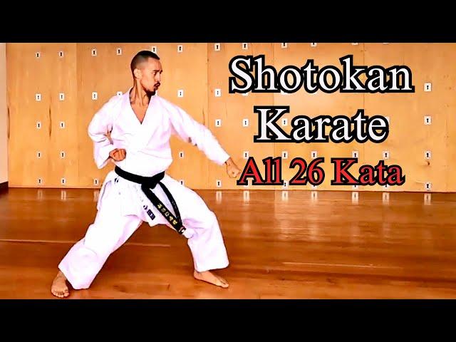 All 26 Shotokan Karate Kata ️