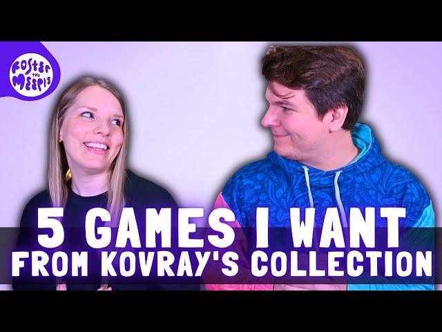 5 Games I Would Steal from Kovray's Collection | Board Games I Want | Collab