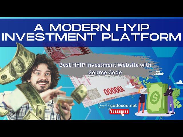 A Modern HYIP Investment Platform || Best HYIP Investment Website with Source Code